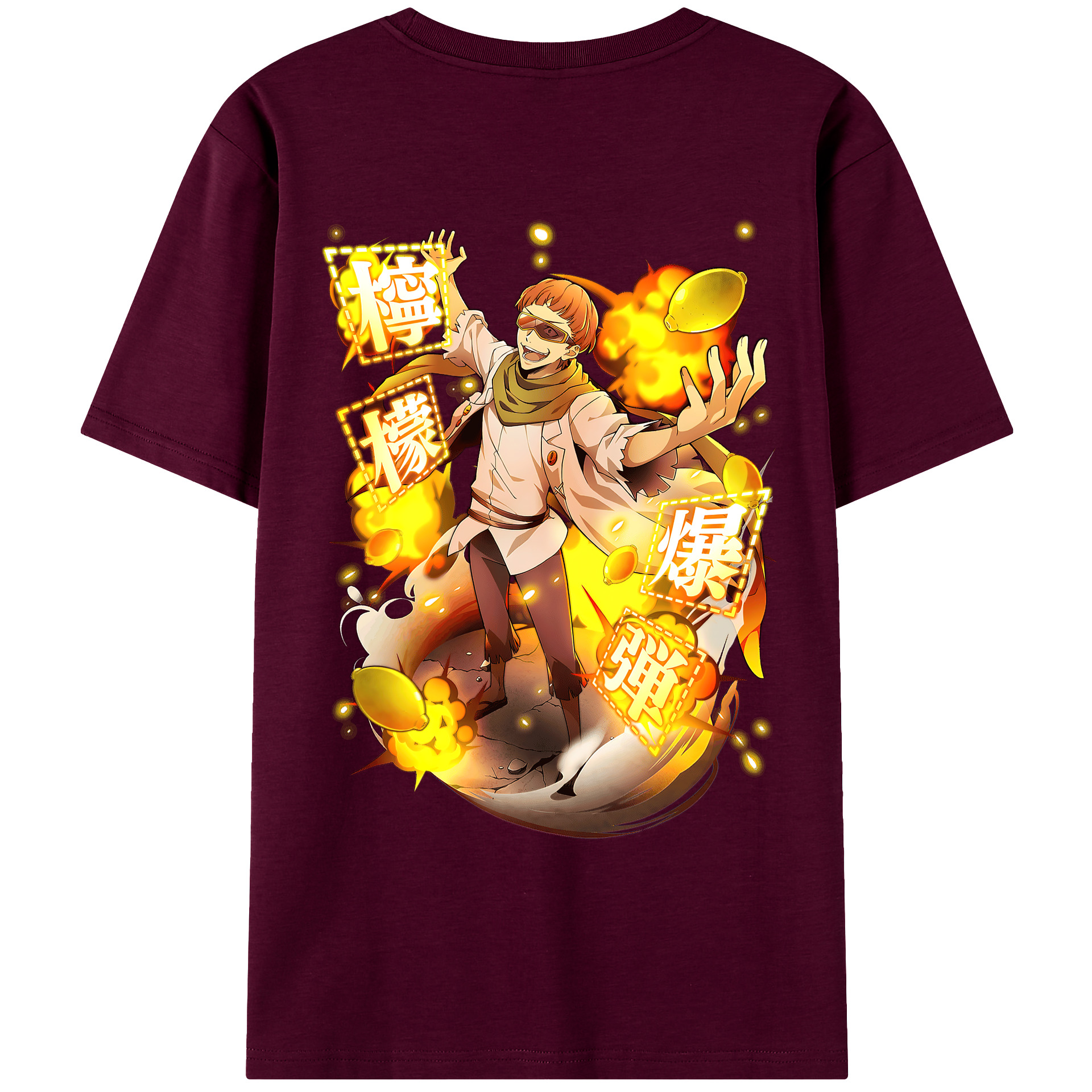 （画像用） 文豪ストレイドッグス Bungo Stray Dogs レディース半袖Tシャツ(バックプリント)